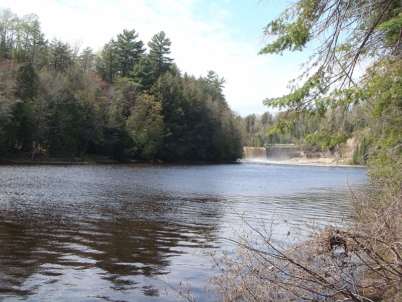 307 Memorial Day [2008 May 23].JPG - Scenes from Tahquanemon Falls in the Michigan Upper Peninsula.